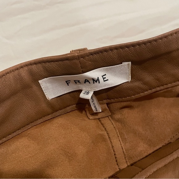 Frame leather Bermuda size 28 - Picture 6 of 7